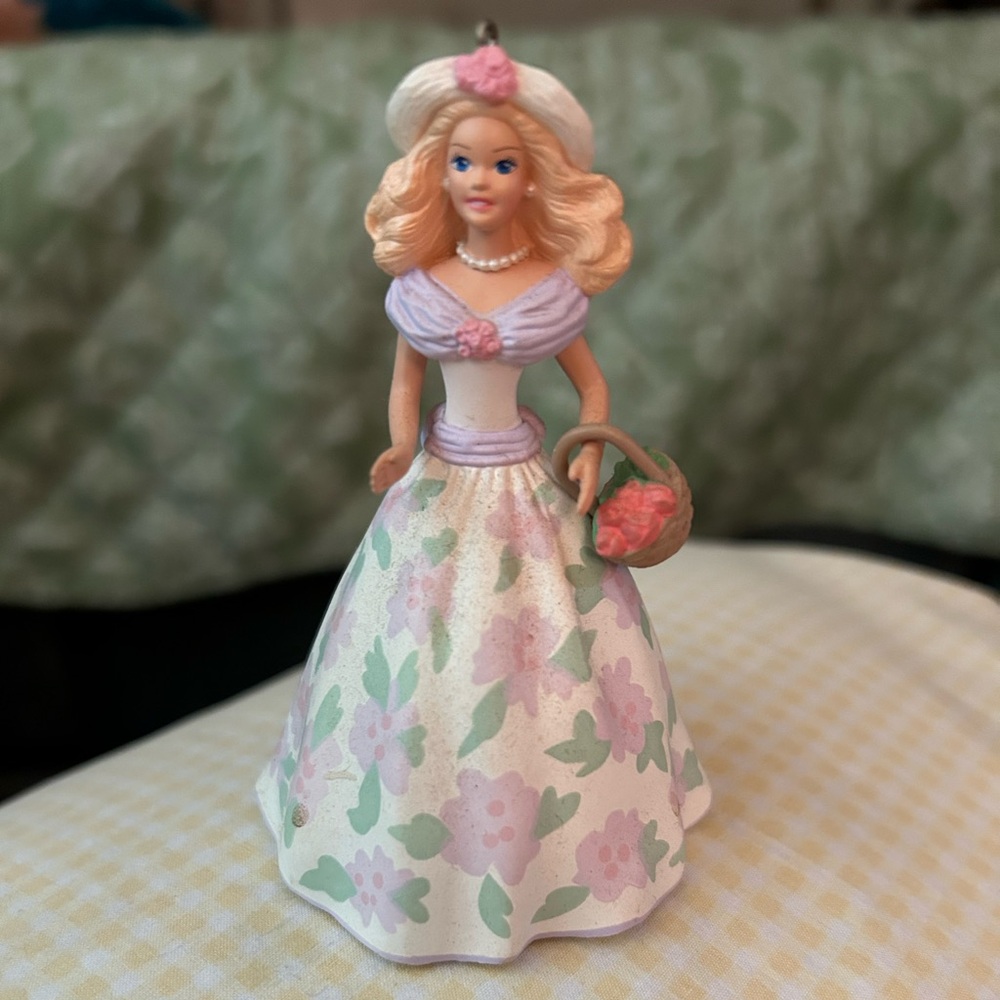 Springtime Barbie Ornament Collection 1995 -